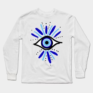 Decorative Evil Eye Long Sleeve T-Shirt